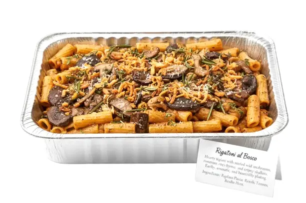 Rigatoni al Bosco — Milan Style pasta